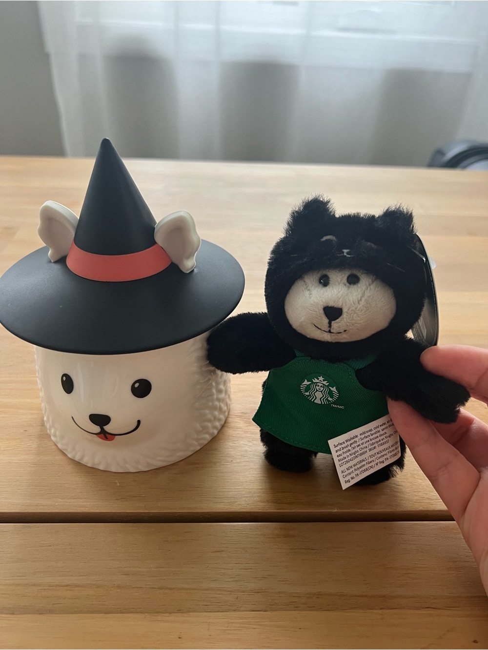 NWT Starbucks Halloween Mug & Keychain